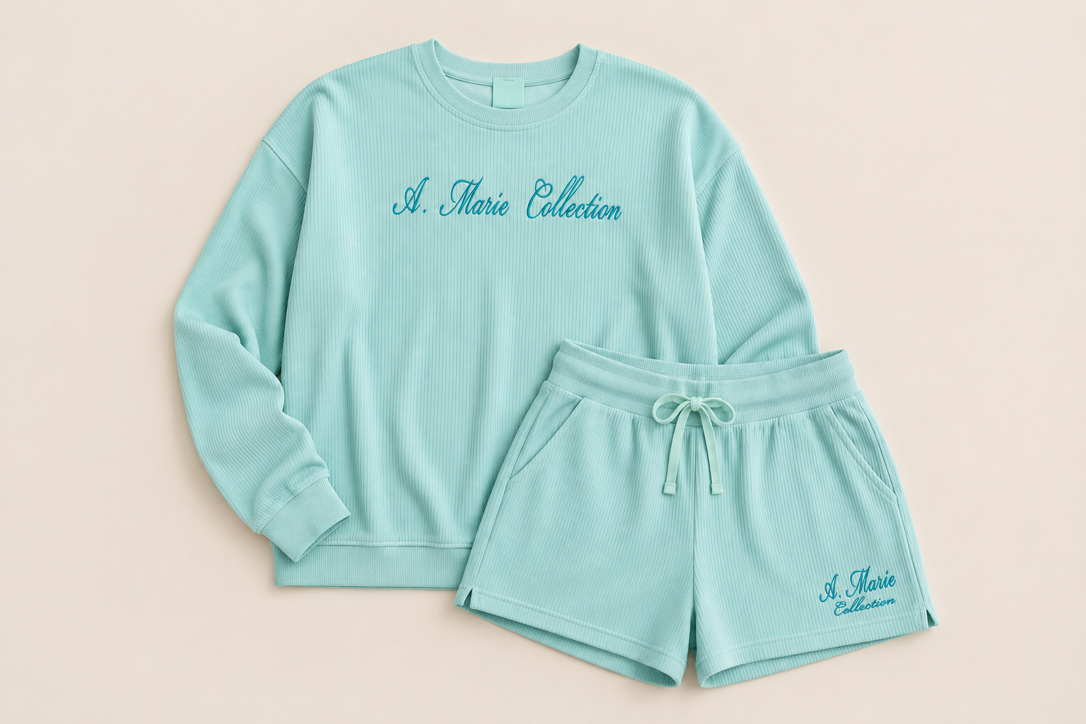 Sea Crystal Corduroy Set