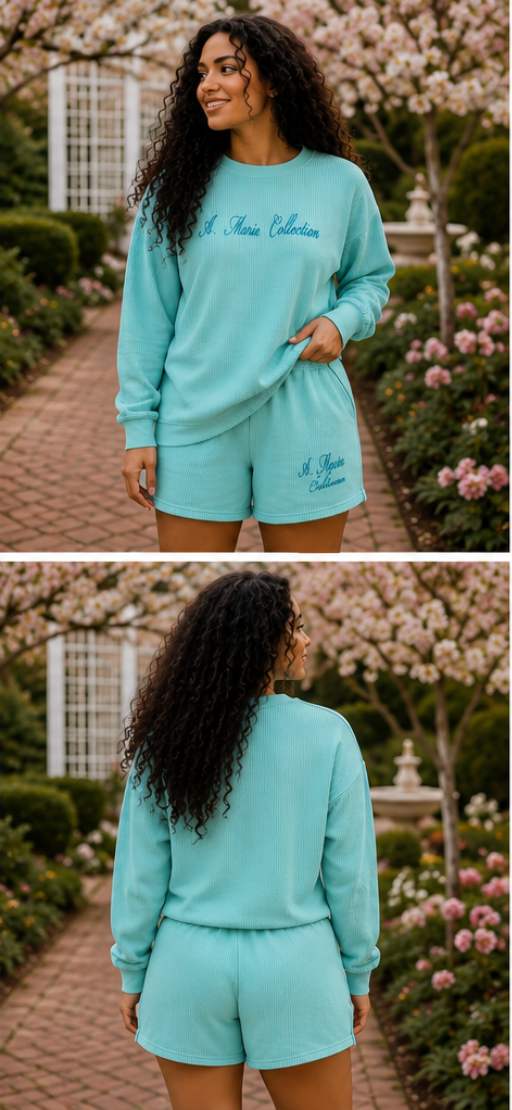 Sea Crystal Corduroy Set