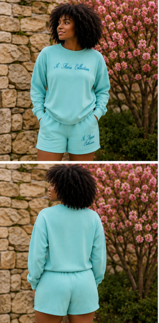 Sea Crystal Corduroy Set